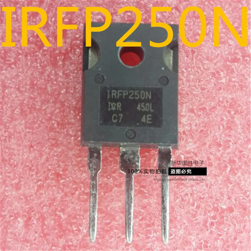 

Free shippingIRFP250N IRFP250NPBF TO-3P 30A/200V MOSFET 10pcs
