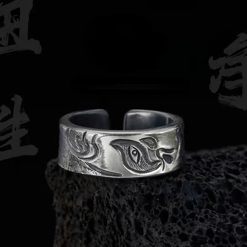 Vintage Personality Fashion Mask Ring Unisex Hip-hop Punk Open Ring Banquet Jewelry Accessories Gift
Vintage Personality Fashion Mask Ring Unisex Hip-hop Punk Open Ring Banquet Jewelry Accessories Gift