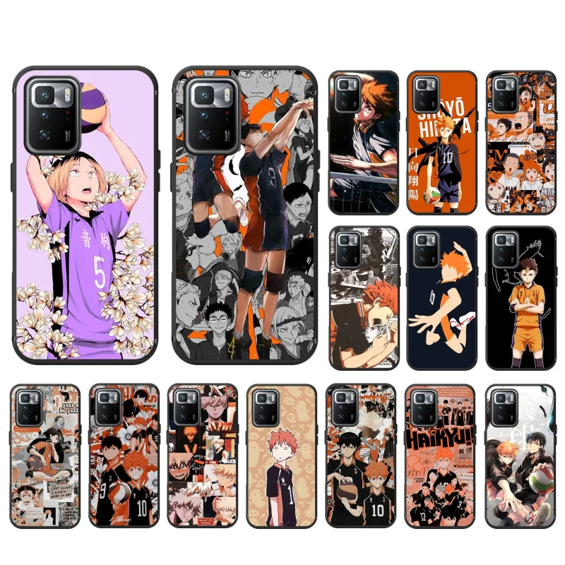 

Haikyuu Hinata attacks Anime Phone Case for Xiaomi Redmi Note 11 10 Pro Note 8 Pro 9Pro Note9 9S 10S 9T Redmi 10 9C 9A