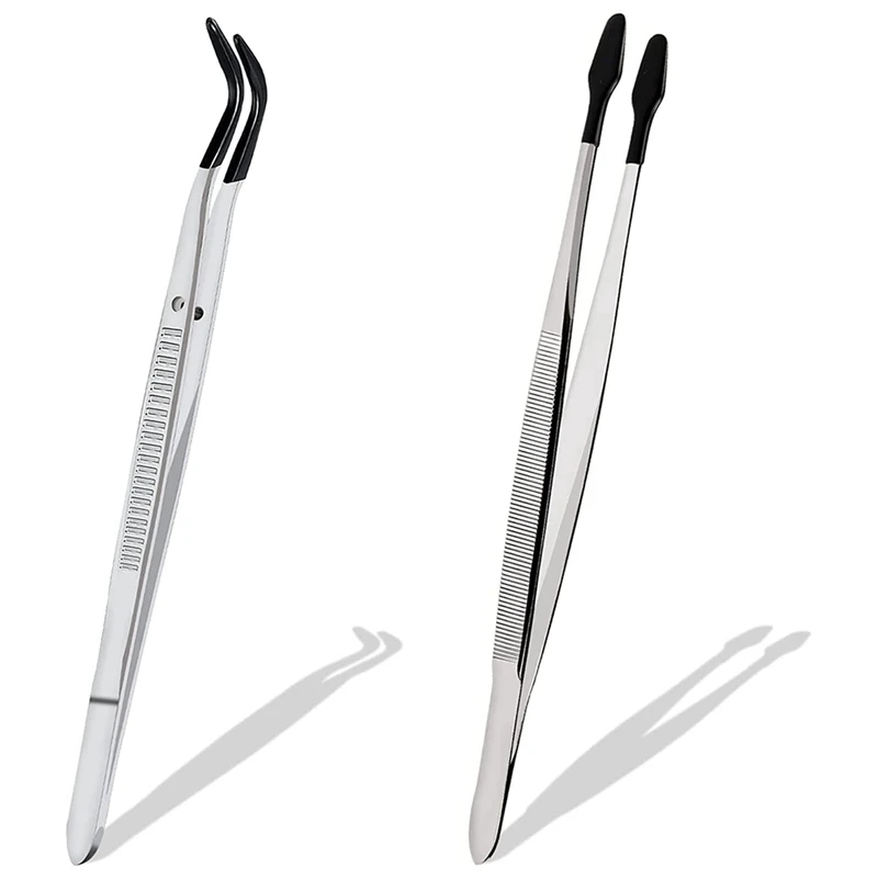 6 Pcs Of Rubber Tip Tweezers Set For Craft Laboratory Industrial Hobby Tweezers Pliers Jewelry Stamp Plastic Box 15Cm
6 Pcs Of Rubber Tip Tweezers Set For Craft Laboratory Industrial Hobby Tweezers Pliers Jewelry Stamp Plastic Box 15Cm