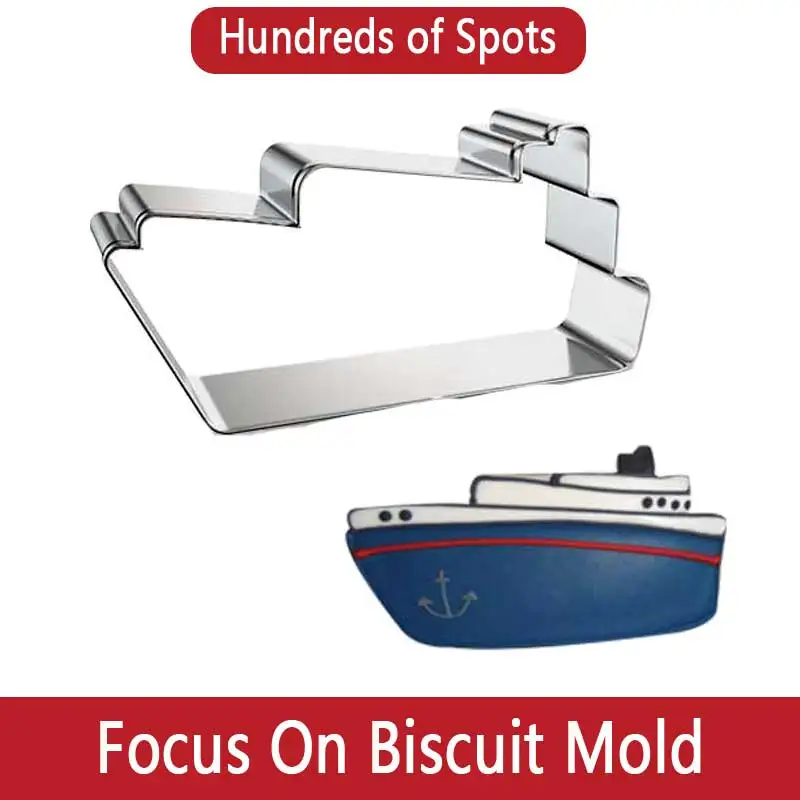 Kitchen accessories Sailboat Pirate Ship Cookie Cutter Molds Reusable Stainless Steel Mold Cake For Cake Decorating Baking Tool
Kitchen accessories Sailboat Pirate Ship Cookie Cutter Molds Reusable Stainless Steel Mold Cake For Cake Decorating Baking Tool