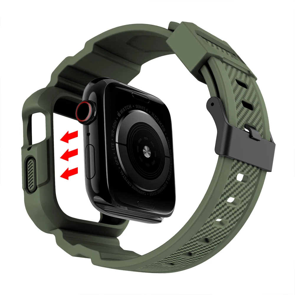 Чехол и ремешок силиконовый для Apple Watch Band 44 мм 45 мм 42 мм 41 мм 40 мм 38 мм
Чехол и ремешок силиконовый для Apple Watch Band 44 мм 45 мм 42 мм 41 мм 40 мм 38 мм