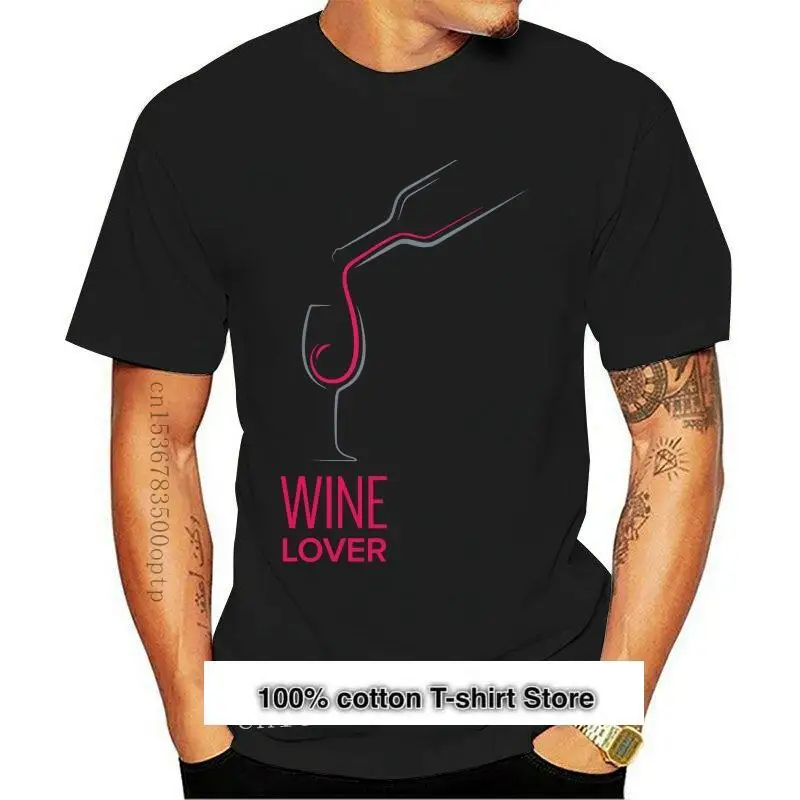 Camiseta con estampado de amantes del vino para hombre, camiseta Popular sin etiqueta, nueva
Camiseta con estampado de amantes del vino para hombre, camiseta Popular sin etiqueta, nueva