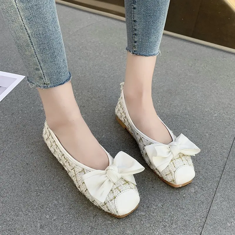 Casual Woman Shoe Shallow Mouth Elegant Round Toe Modis Female Footwear Bow-Knot Moccasin New 2022 Dress Boat Butterfly Summer
Casual Woman Shoe Shallow Mouth Elegant Round Toe Modis Female Footwear Bow-Knot Moccasin New 2022 Dress Boat Butterfly Summer