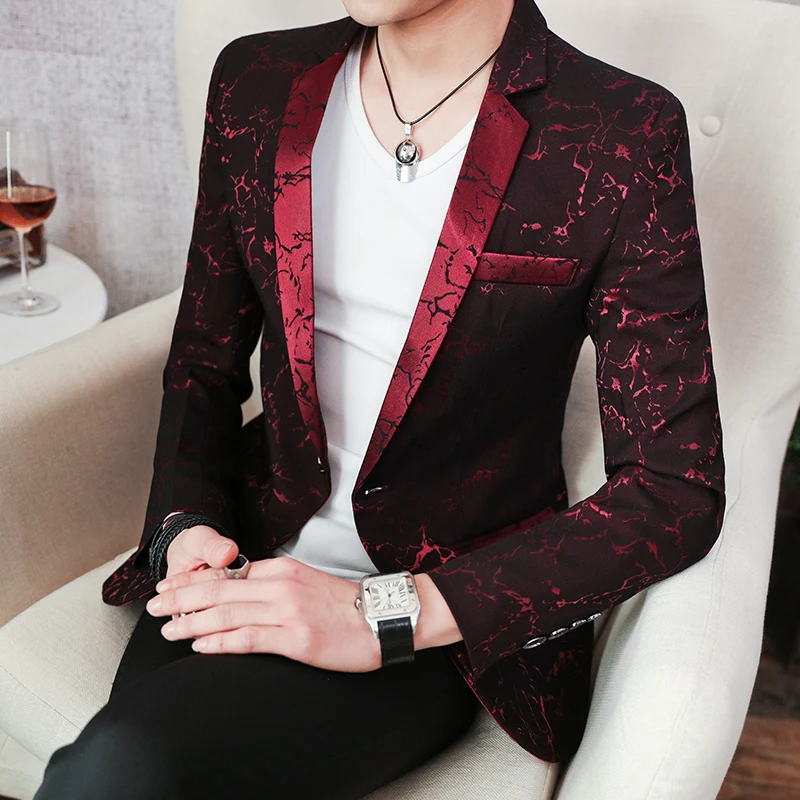 Men's Blazer 2022 Spring New Business Boutique Fashion Casual Slim Printed Single Button Male Formal Dress Tuxedo Suit Jacket
Men's Blazer 2022 Spring New Business Boutique Fashion Casual Slim Printed Single Button Male Formal Dress Tuxedo Suit Jacket