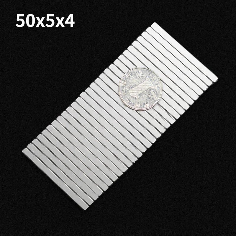 Neodymium Magnet 50x5x4mm Magnetic Strip 5/10/30Pcs Small Super Powerful Magnet Permanent Magnet Imanes
Neodymium Magnet 50x5x4mm Magnetic Strip 5/10/30Pcs Small Super Powerful Magnet Permanent Magnet Imanes