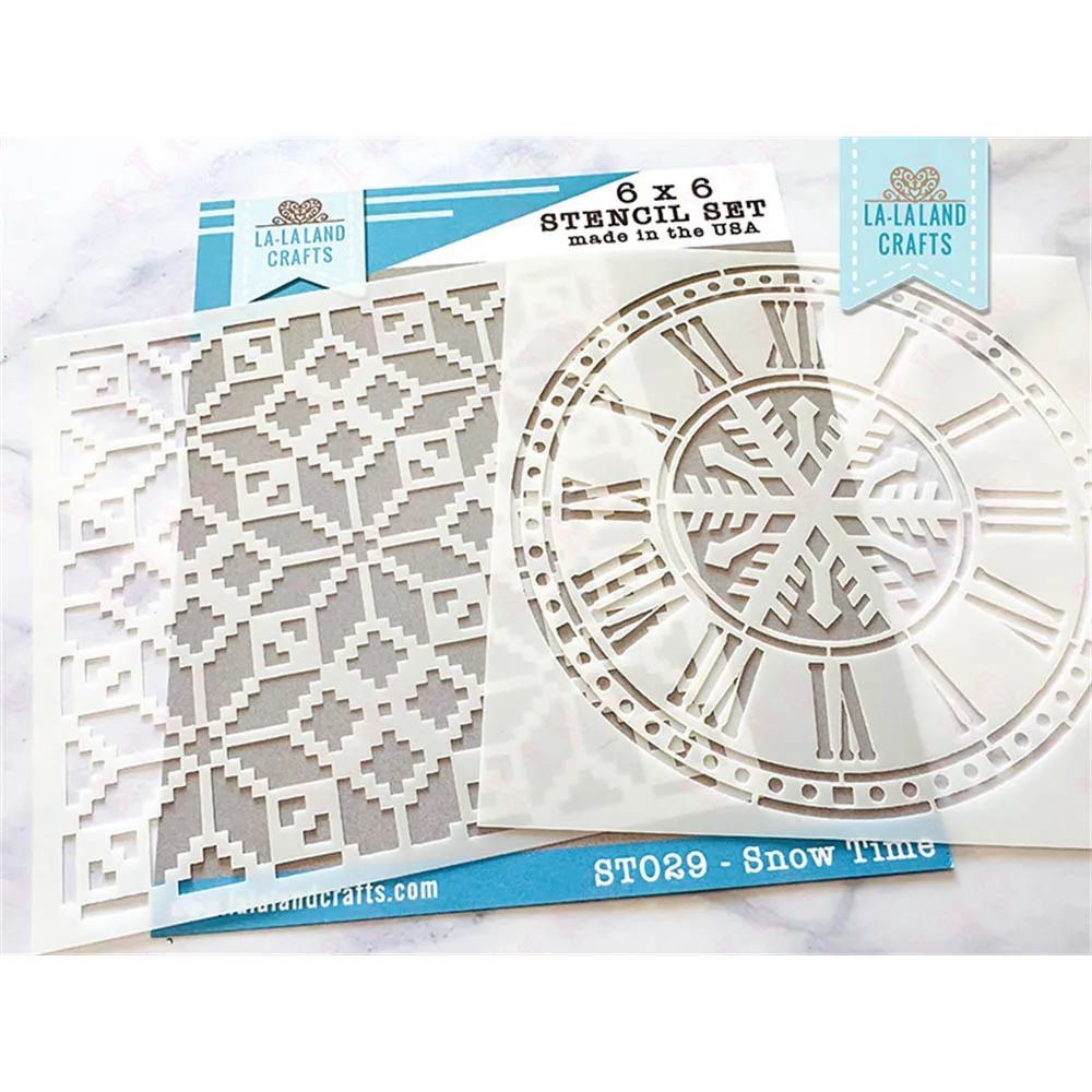 2022 Arrival New Metal Cutting Dies Scrapbook Decoration Embossing Mold Diy Handmade Album Craft Christmas Snow Time Stencil Set
2022 Arrival New Metal Cutting Dies Scrapbook Decoration Embossing Mold Diy Handmade Album Craft Christmas Snow Time Stencil Set