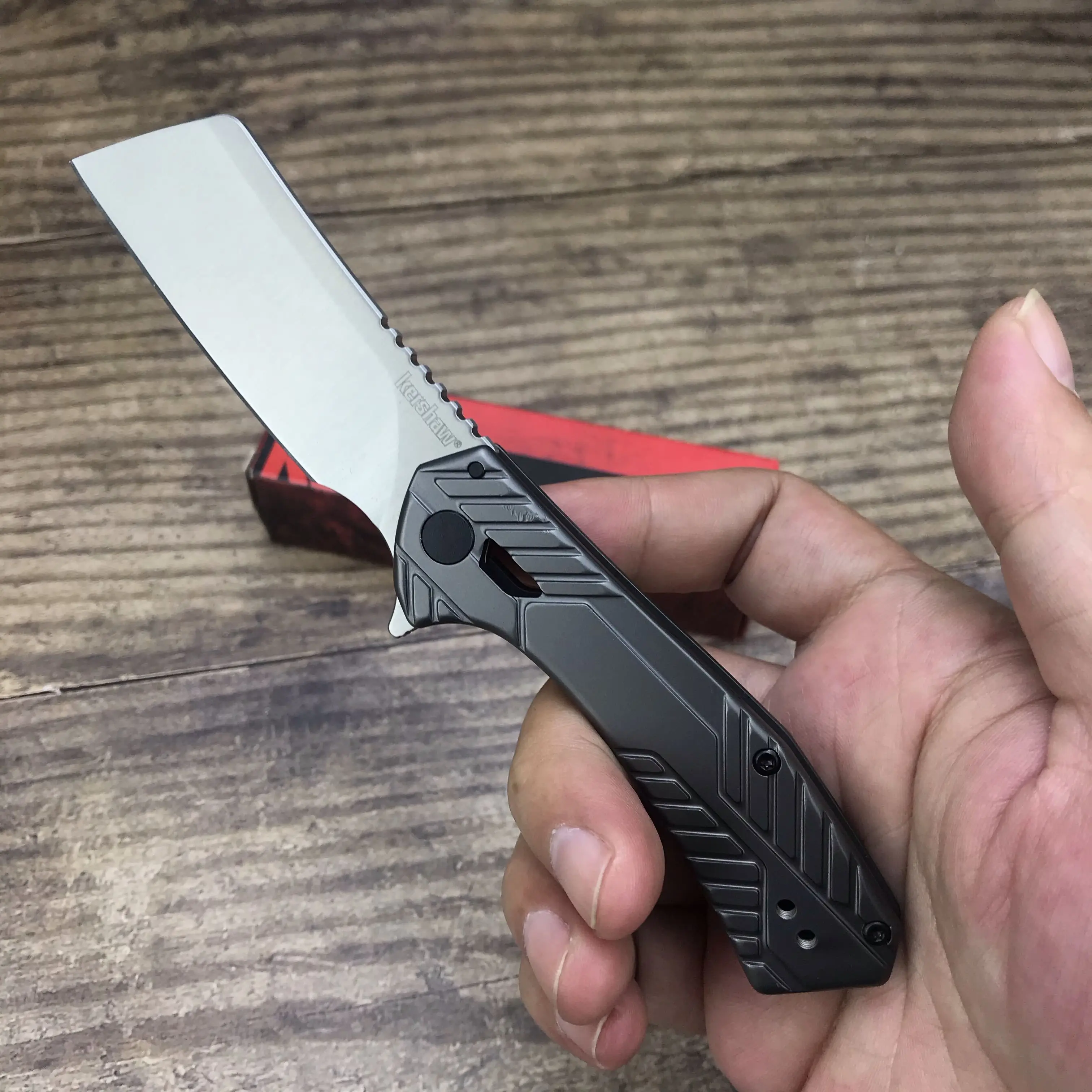 Outdoor Survival EDC Pocket Hunting Knife Tactical Self Defense Utility Tool 8cr13mov Steel Folding Blade Knives Kitchen Cleaver
Outdoor Survival EDC Pocket Hunting Knife Tactical Self Defense Utility Tool 8cr13mov Steel Folding Blade Knives Kitchen Cleaver