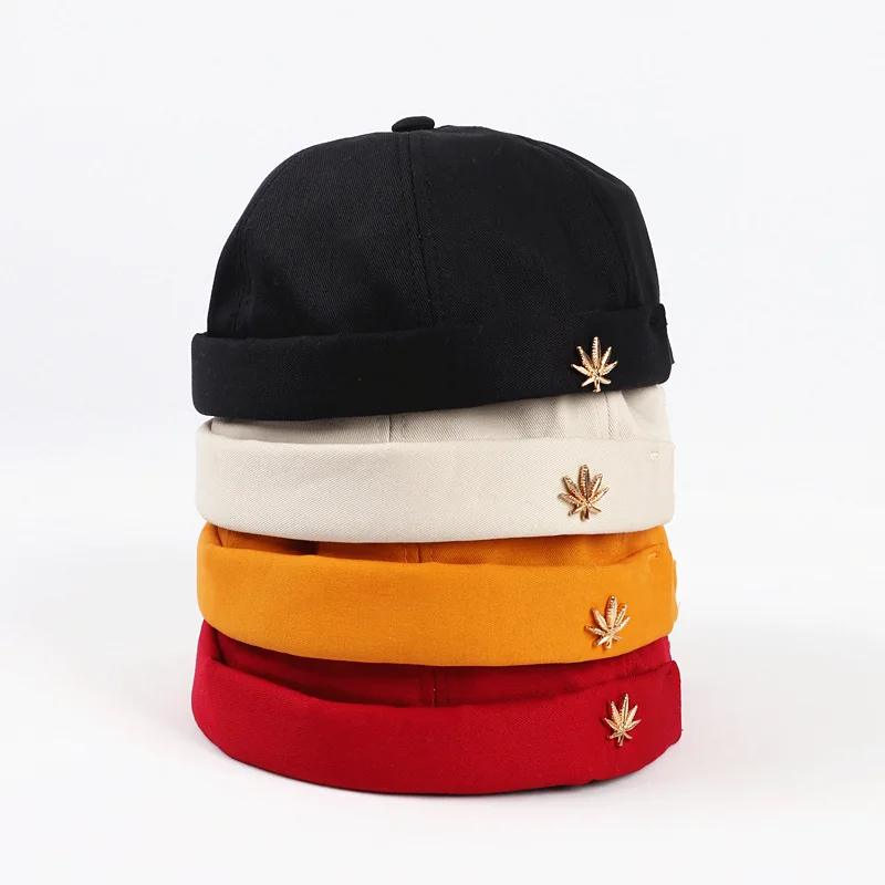 2022 Spring&Summer Metal Maple Leaf Beanie Men's and Women's Dome Skullcap Chinese Landlord Hat Hip-Hop Street Tide Hat Skullcap
2022 Spring&Summer Metal Maple Leaf Beanie Men's and Women's Dome Skullcap Chinese Landlord Hat Hip-Hop Street Tide Hat Skullcap
