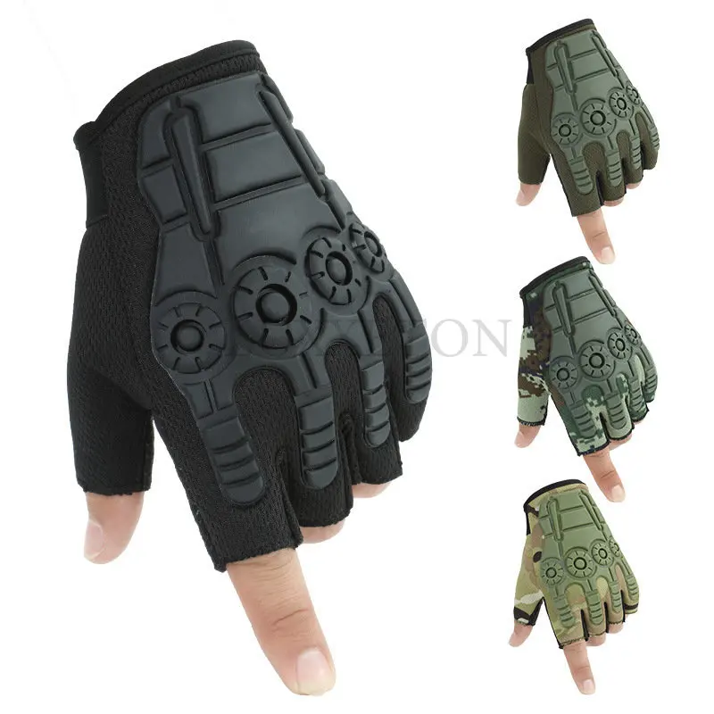 Outdoor Combat Half Finger Gloves Fingerless Gloves for Motorbike Military Tactical Hunting Cycling Men's Clothing Accessories
Outdoor Combat Half Finger Gloves Fingerless Gloves for Motorbike Military Tactical Hunting Cycling Men's Clothing Accessories