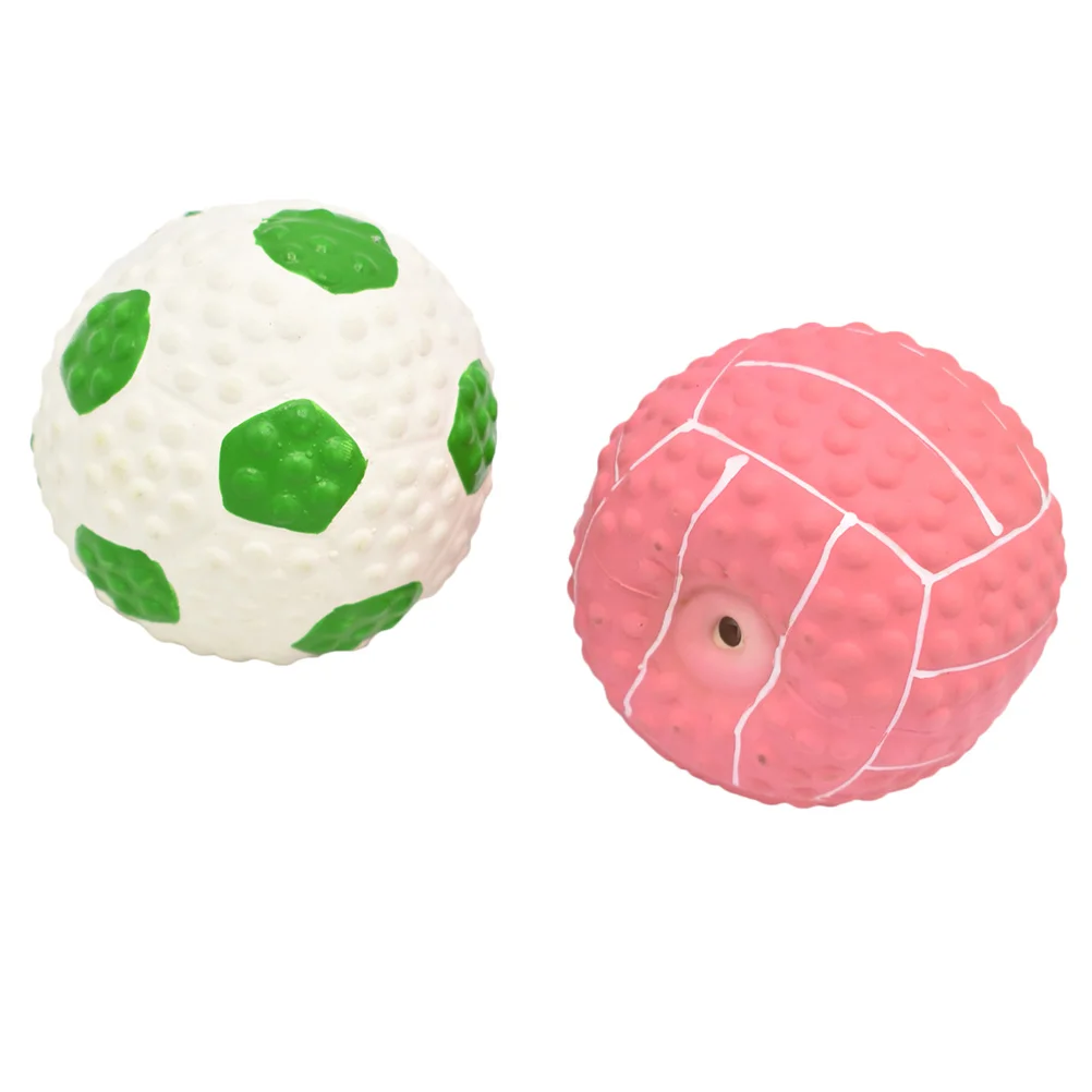 2 Pcs Pet Cuddle Tugs Dog Toy Chew Balls Puppy Teething Toys Diversion Sounding Teether Tough Biting
2 Pcs Pet Cuddle Tugs Dog Toy Chew Balls Puppy Teething Toys Diversion Sounding Teether Tough Biting