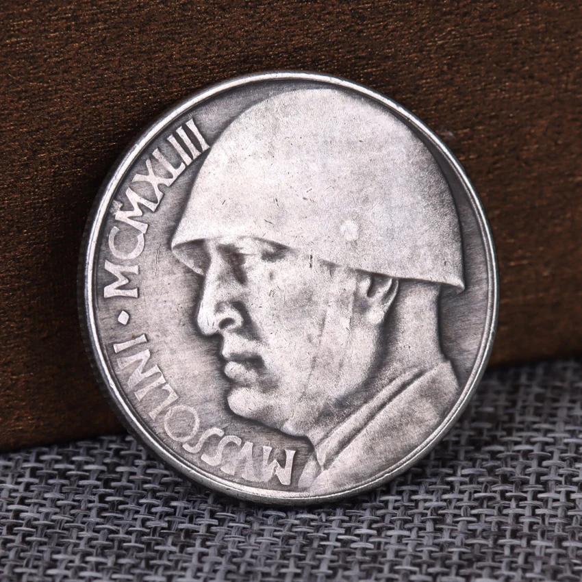 1943 Итальянский Серебряный доллар, памятные серебряные доллары, художественная коллекция
1943 Итальянский Серебряный доллар, памятные серебряные доллары, художественная коллекция