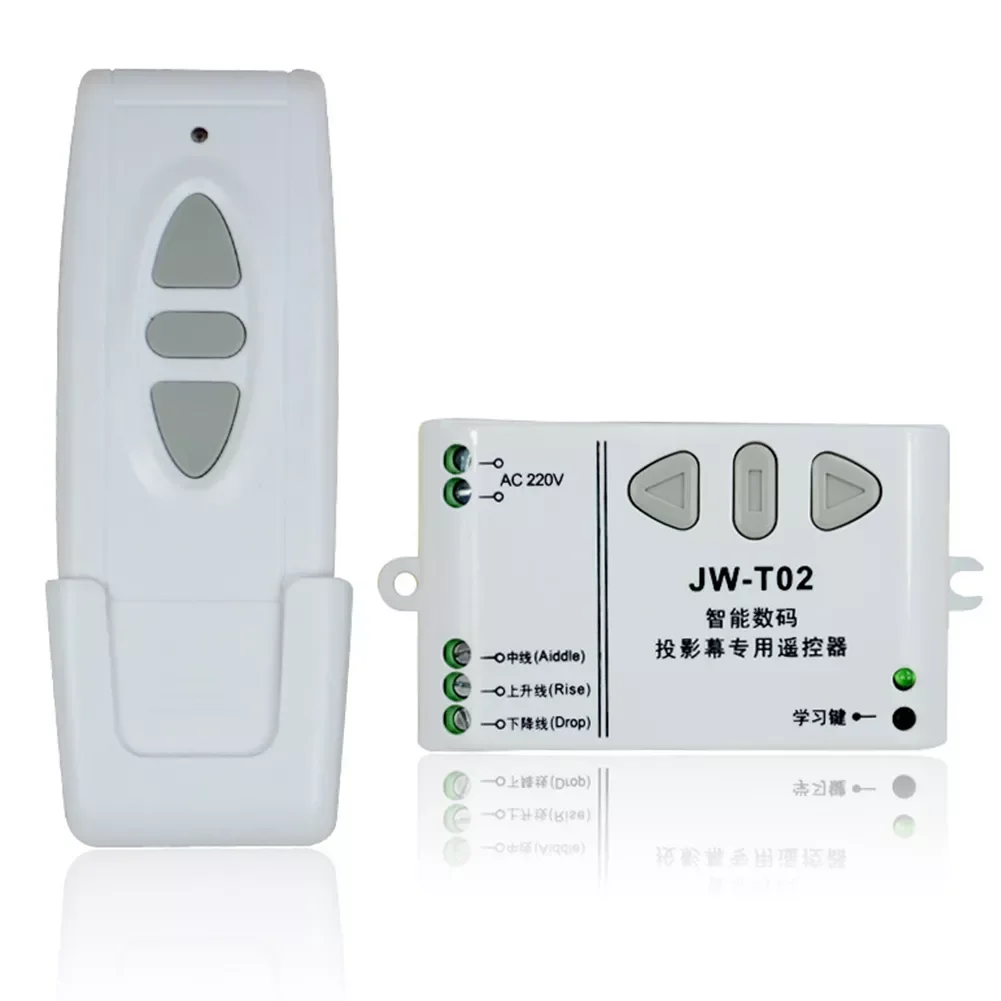 Wireless Remote Controller Front Controller Device for Electric Projector Screens Electric Curtains Garage Door Roller Shutter
Wireless Remote Controller Front Controller Device for Electric Projector Screens Electric Curtains Garage Door Roller Shutter