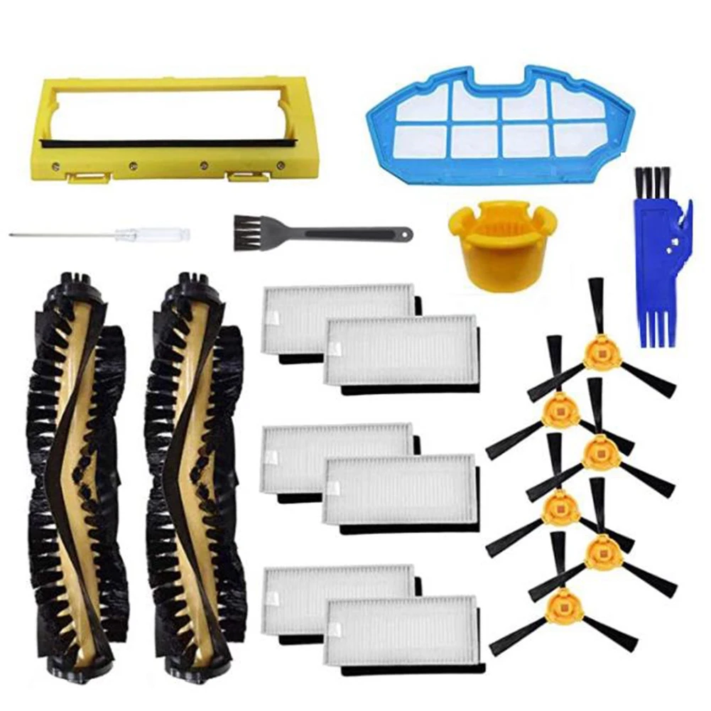 Main Brush Filter Side Brush Replacement Parts for Ecovacs Deebot N79 N79S Robot Vacuum Cleaner Accessories Kit
Main Brush Filter Side Brush Replacement Parts for Ecovacs Deebot N79 N79S Robot Vacuum Cleaner Accessories Kit