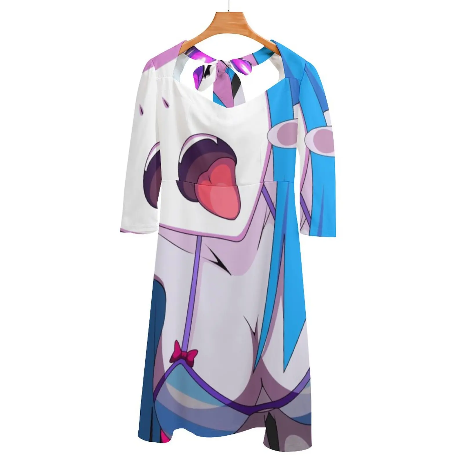 Mememe! Back Lacing Backless Dress Square Neck Dress New Elegant Women Waist Tight Dress Mememe Me Anime Manga Ecchi Hentai 
Mememe! Back Lacing Backless Dress Square Neck Dress New Elegant Women Waist Tight Dress Mememe Me Anime Manga Ecchi Hentai