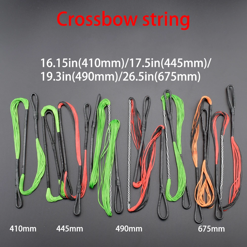 Crossbow String Archery Bow Replacement String HMPE 1600D Bowstring Material for Adder EK R9 and Others Crossbow Red/Green
Crossbow String Archery Bow Replacement String HMPE 1600D Bowstring Material for Adder EK R9 and Others Crossbow Red/Green