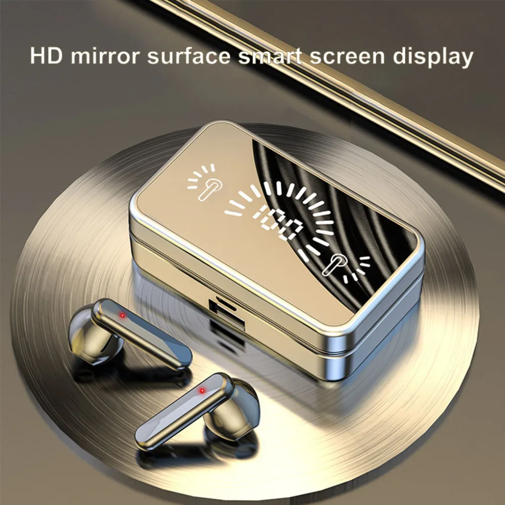 S20 Wireless Earphones With 3D Touch Waterproof Wireless Headsets With Mirror Mic LED Stereo Audio Sport Earbuds
S20 Wireless Earphones With 3D Touch Waterproof Wireless Headsets With Mirror Mic LED Stereo Audio Sport Earbuds