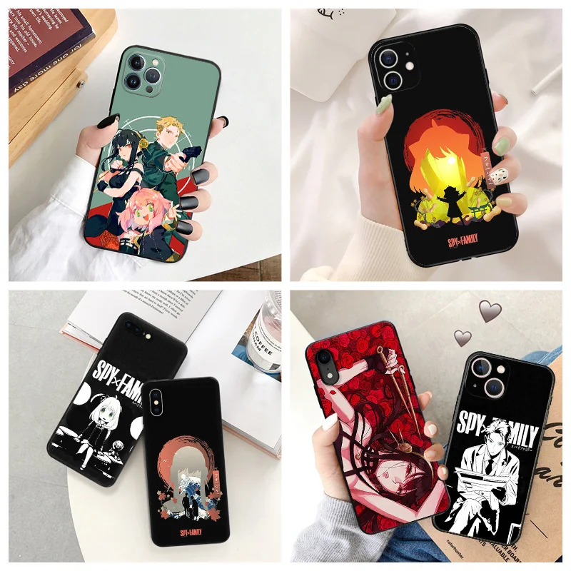 Black Matte Anti-Drop Phone Case For iPhone 14 12 13 Pro Max 11 Mini 7 8 6 6s Plus XS X XR SE Luxury Spy X Family Anime Cover
Black Matte Anti-Drop Phone Case For iPhone 14 12 13 Pro Max 11 Mini 7 8 6 6s Plus XS X XR SE Luxury Spy X Family Anime Cover