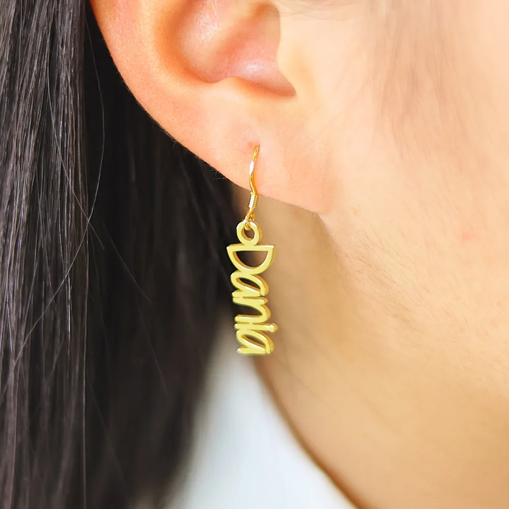 Custom Name Earrings For Women Stainless Steel Golden Initial Letter Stud Personalized Name Tassel Earrings Charm Jewelry Gifts
Custom Name Earrings For Women Stainless Steel Golden Initial Letter Stud Personalized Name Tassel Earrings Charm Jewelry Gifts