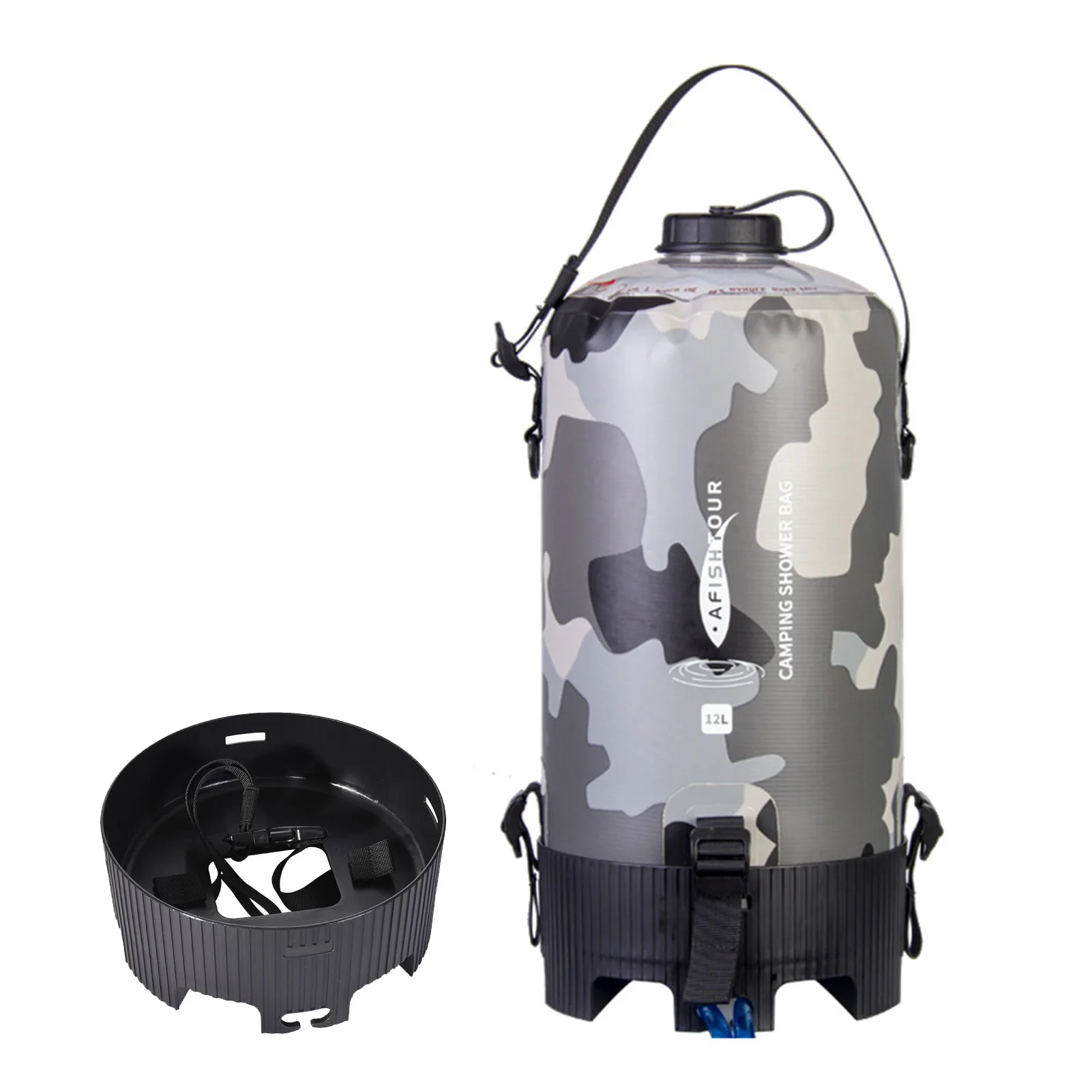 Solar Shower Bag 12L Portable Water Bag With Pressure Nozzle Portable Shower Bag For Camping Beach Swimming Outdoor Traveling
Solar Shower Bag 12L Portable Water Bag With Pressure Nozzle Portable Shower Bag For Camping Beach Swimming Outdoor Traveling
