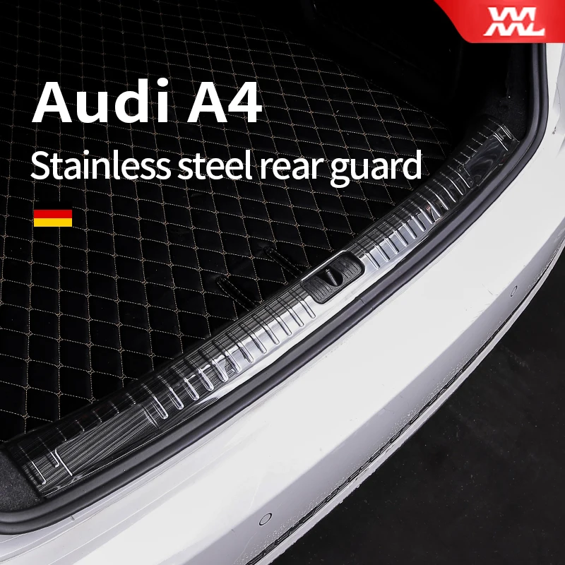 For Audi A4 B9 2021 2020 2019 Sedan Rear Trunk Stainless Steel Guard Anti-scratch Protection Car Accessories
For Audi A4 B9 2021 2020 2019 Sedan Rear Trunk Stainless Steel Guard Anti-scratch Protection Car Accessories