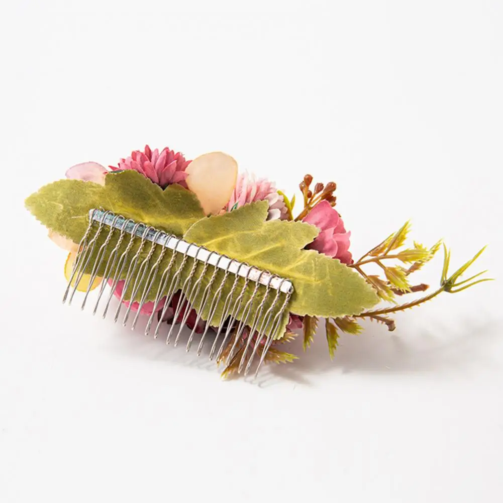 Chic Hair Comb Density Teeth Headdress Elegant Artificial Banquet Hair Comb Fine Workmanship Wedding Hair Clip Styling Tool
Chic Hair Comb Density Teeth Headdress Elegant Artificial Banquet Hair Comb Fine Workmanship Wedding Hair Clip Styling Tool
