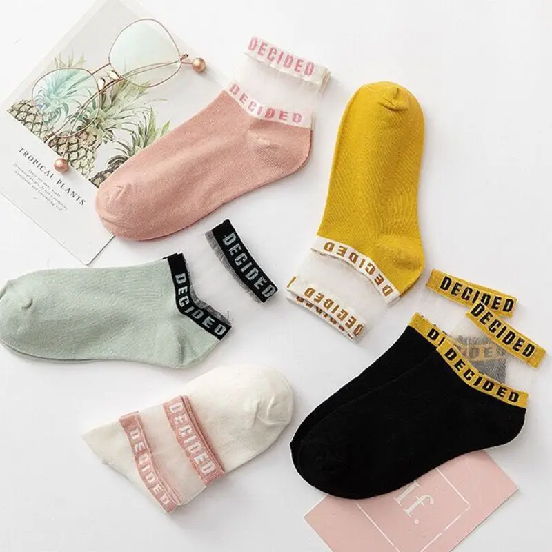 5 пар, женские летние короткие носки до щиколотки с цветными блоками в полоску, прозрачное стекловолокно, пэчворк, ультратонкие,
5 пар, женские летние короткие носки до щиколотки с цветными блоками в полоску, прозрачное стекловолокно, пэчворк, ультратонкие,