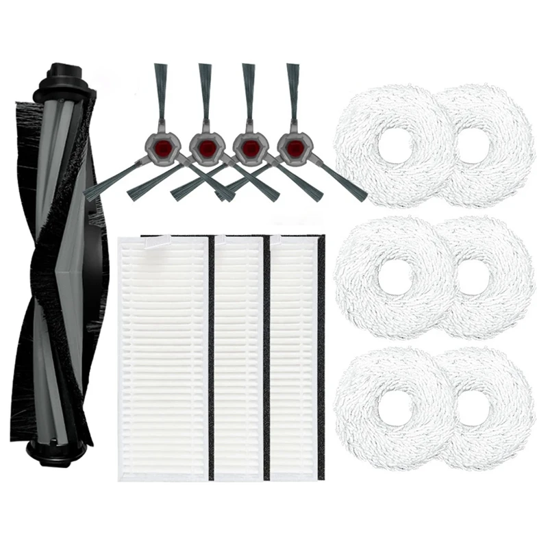 Main Side Brush Mop Cloths Hepa Filter Parts For Ecovacs DEEBOT N9 + Plus Self Cleaning Robot Vacuum Cleaner Parts
Main Side Brush Mop Cloths Hepa Filter Parts For Ecovacs DEEBOT N9 + Plus Self Cleaning Robot Vacuum Cleaner Parts