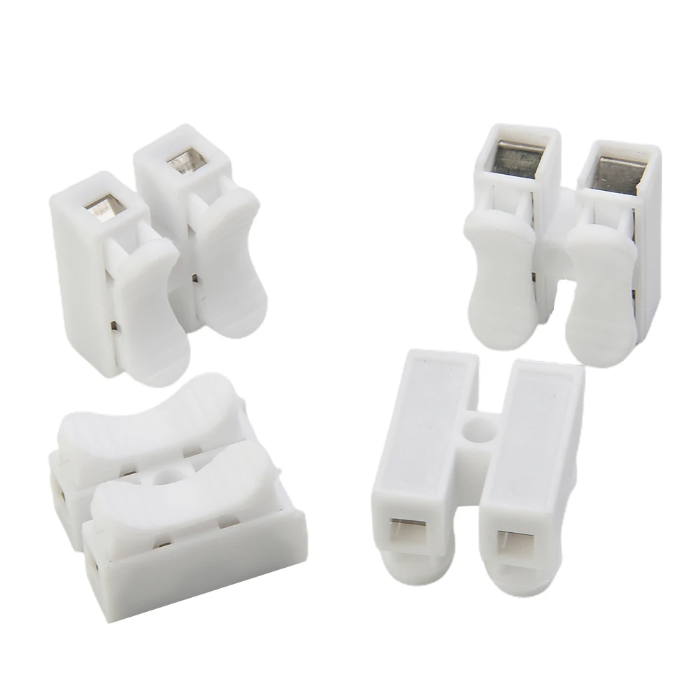 Power Tool Part CH2 Spring Quick Wire Connector Cable Clamp High Frequency Terminal Block Fire-resistant LED Strip Light 20Pcs
Power Tool Part CH2 Spring Quick Wire Connector Cable Clamp High Frequency Terminal Block Fire-resistant LED Strip Light 20Pcs