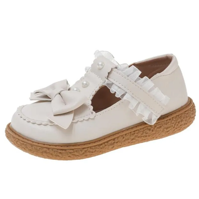2022 autumn new pink girls' leather shoes bowknot lace Lolita girls' princess shoes children's Wedding dress Shoes beige 4-12Y
2022 autumn new pink girls' leather shoes bowknot lace Lolita girls' princess shoes children's Wedding dress Shoes beige 4-12Y
