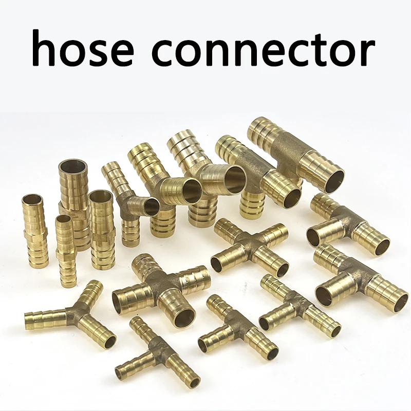 Hose copper joint Y/I/X/T type water pipe6MM/8MM/10MM/12MMconnection, one in multiple out Quick plug three-way and four-way
Hose copper joint Y/I/X/T type water pipe6MM/8MM/10MM/12MMconnection, one in multiple out Quick plug three-way and four-way