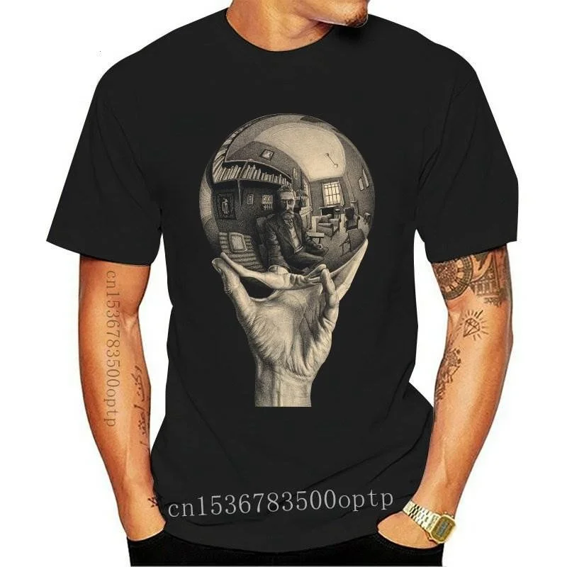 New 2021 men Cotton Tshirt Escher Surreal Print Short Sleeve Top & Tee Fashion Casual T Shirt Unisex Couple Clothing
New 2021 men Cotton Tshirt Escher Surreal Print Short Sleeve Top & Tee Fashion Casual T Shirt Unisex Couple Clothing