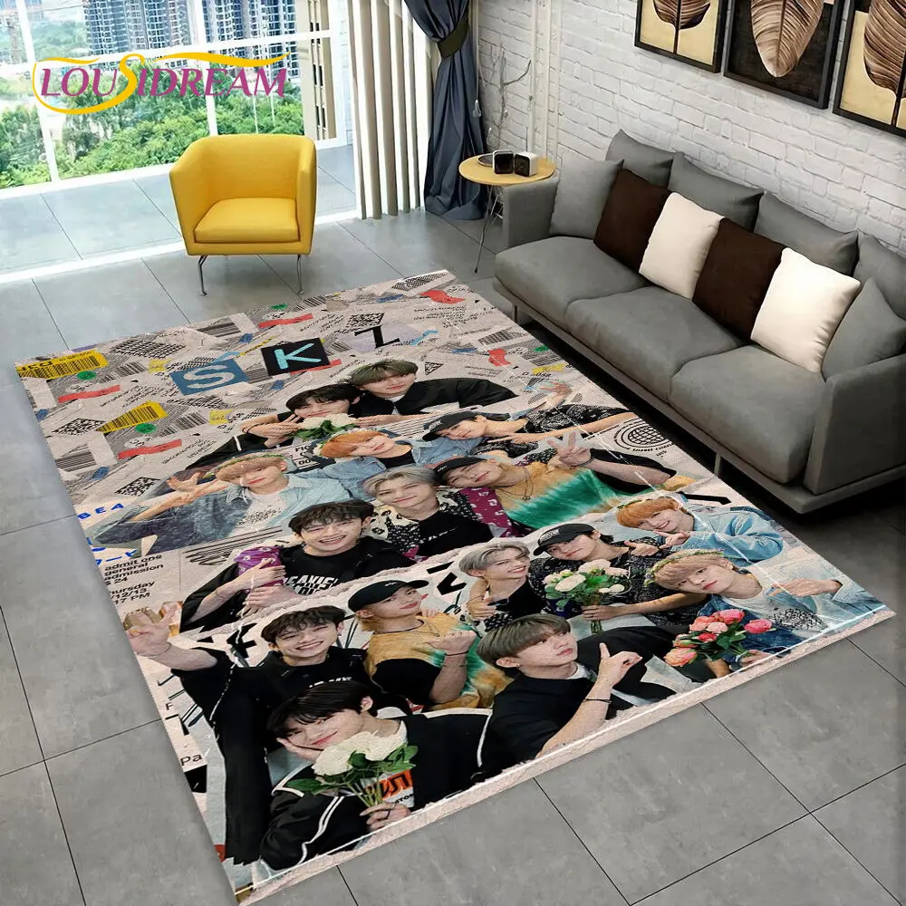 Stray Kids Kpop Singer Star Area Rug,Carpet Rug for Living Room Bedroom Sofa Doormat Decoration, Kids Play Non-slip Floor Mat
Stray Kids Kpop Singer Star Area Rug,Carpet Rug for Living Room Bedroom Sofa Doormat Decoration, Kids Play Non-slip Floor Mat