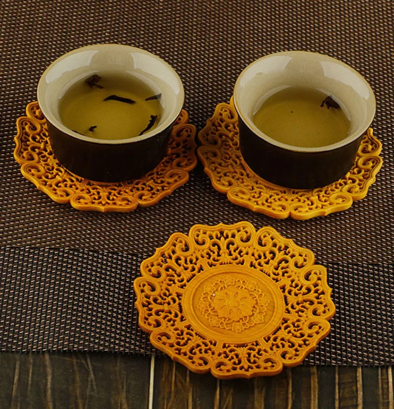XS668-7.8 CM Boxwood Hollow Tea Mat Carving Heat Resistant Drink Tea Pad Tea Ceremony Utensils Collection Gift
XS668-7.8 CM Boxwood Hollow Tea Mat Carving Heat Resistant Drink Tea Pad Tea Ceremony Utensils Collection Gift