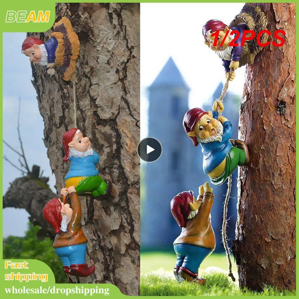 1/2PCS Gift Resin Outdoor Tree Sculpture Tree Climber Hugger Climbing Garden Gnomes
1/2PCS Gift Resin Outdoor Tree Sculpture Tree Climber Hugger Climbing Garden Gnomes