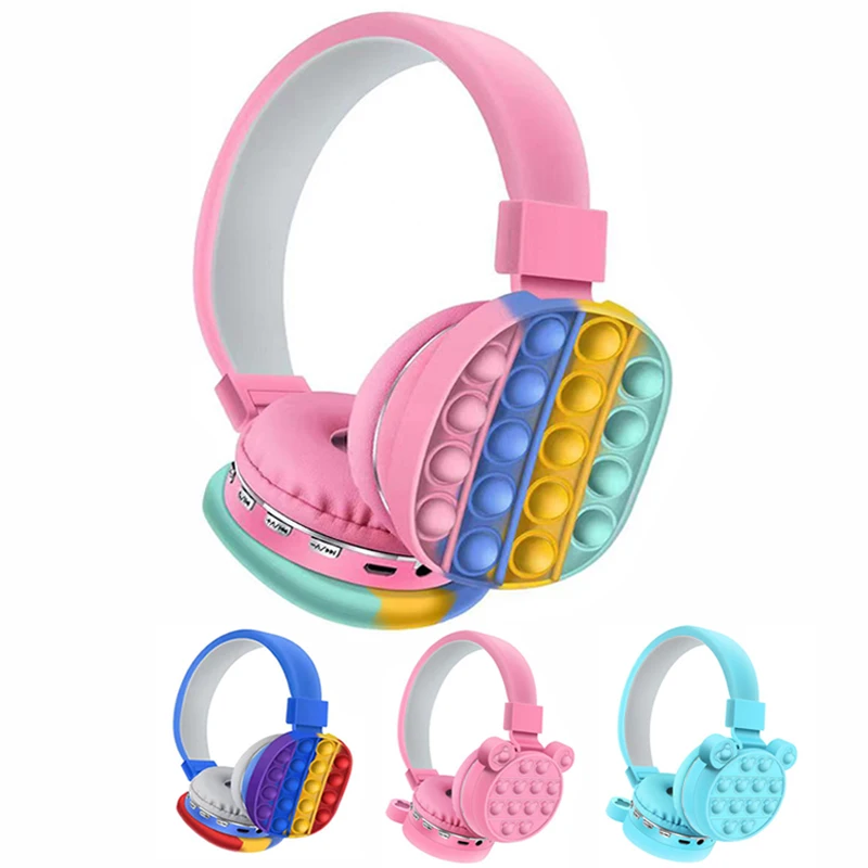 Wireless Bluetooth Headphones toys headsets Colorful Silicone Headphone Stereo Bluetooth Earphone for phone
Wireless Bluetooth Headphones toys headsets Colorful Silicone Headphone Stereo Bluetooth Earphone for phone