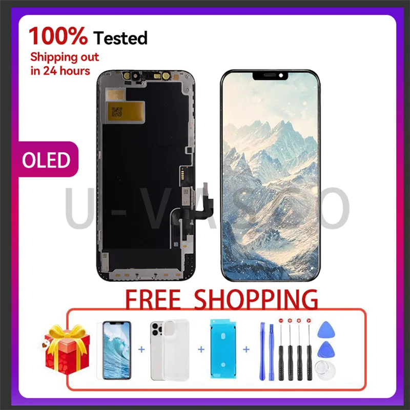 OLED For iPhone X Screen Replacement For iPhone XS 12 12PRO MAX LCD Touch Screen Digitizer Assembly With Gift and Free Shipping
OLED For iPhone X Screen Replacement For iPhone XS 12 12PRO MAX LCD Touch Screen Digitizer Assembly With Gift and Free Shipping