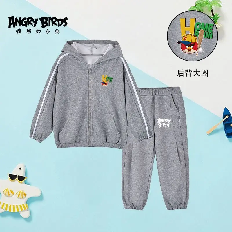 Cartoon Angry Birds Autumn New Children's Comfort Set Boys and Girls Fashion Cardigan Jacket Casual Sports Pants Two-piece Set
Cartoon Angry Birds Autumn New Children's Comfort Set Boys and Girls Fashion Cardigan Jacket Casual Sports Pants Two-piece Set