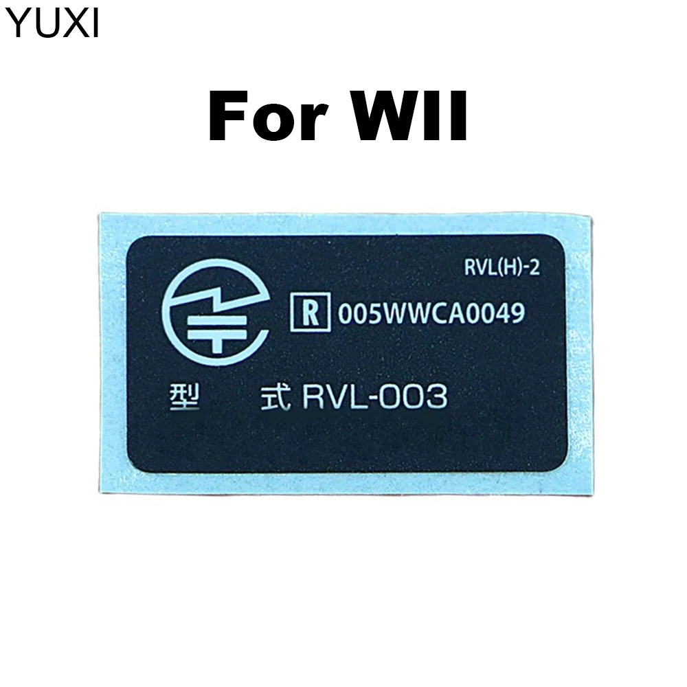YUXI 1pcs For WII Game Console Handle Sticker for Wii Right Handle Sticker for Wii Sticker Single Back Sticke
YUXI 1pcs For WII Game Console Handle Sticker for Wii Right Handle Sticker for Wii Sticker Single Back Sticke