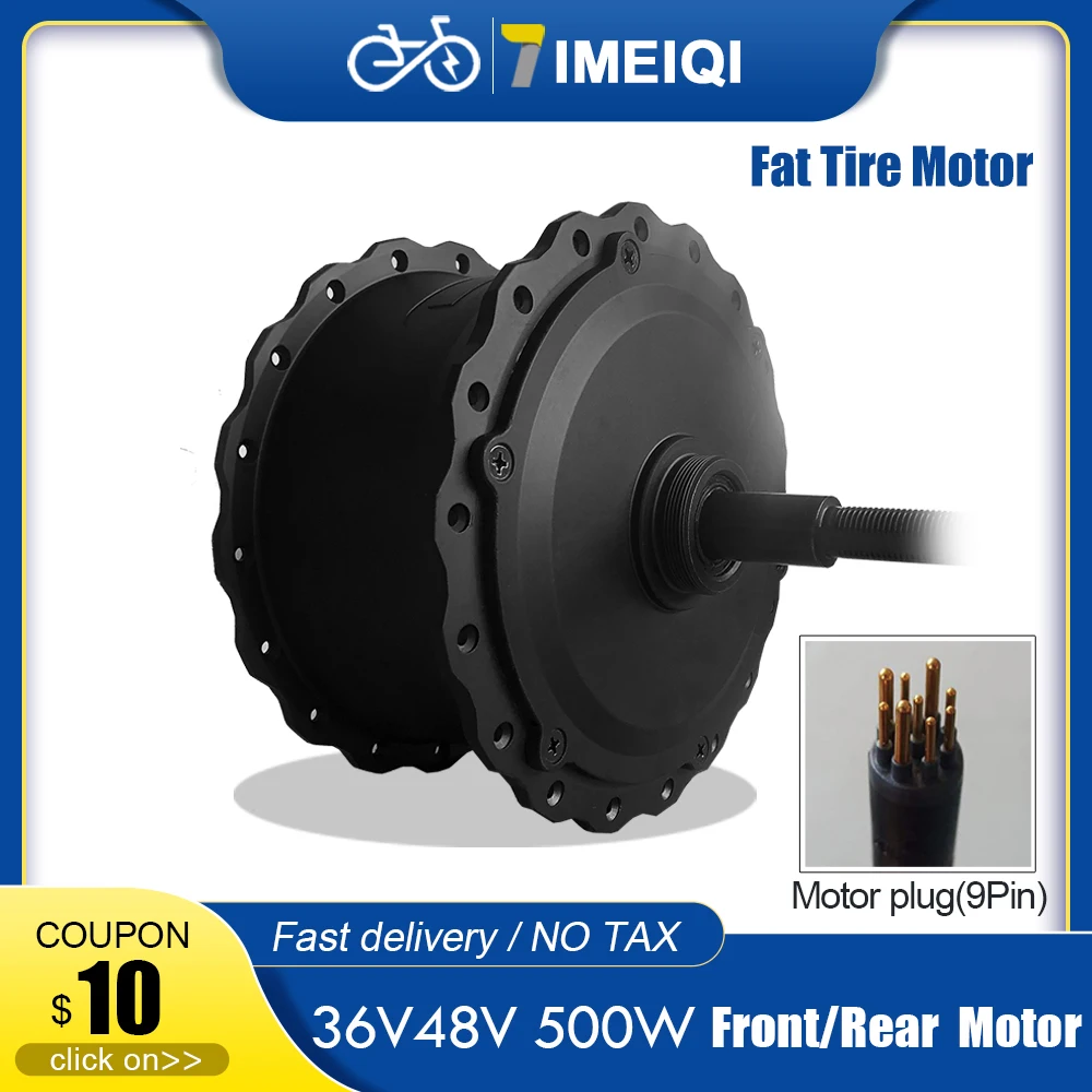 Electric bicycle Hub Motor wheel 36V48V 500W Ebike Fat Tire Motor Front Rear Freewheel Wheel Drive for Ebike Fat conversion kit
Electric bicycle Hub Motor wheel 36V48V 500W Ebike Fat Tire Motor Front Rear Freewheel Wheel Drive for Ebike Fat conversion kit