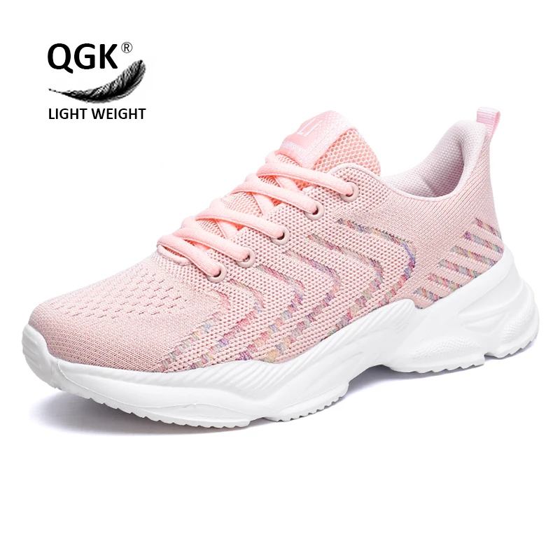 QGK Women's Mesh Breathable Casual Sneakers Spring Outdoor Comfortable Lightweight Shock Absorbing Non-Slip Sports Shoes
QGK Women's Mesh Breathable Casual Sneakers Spring Outdoor Comfortable Lightweight Shock Absorbing Non-Slip Sports Shoes