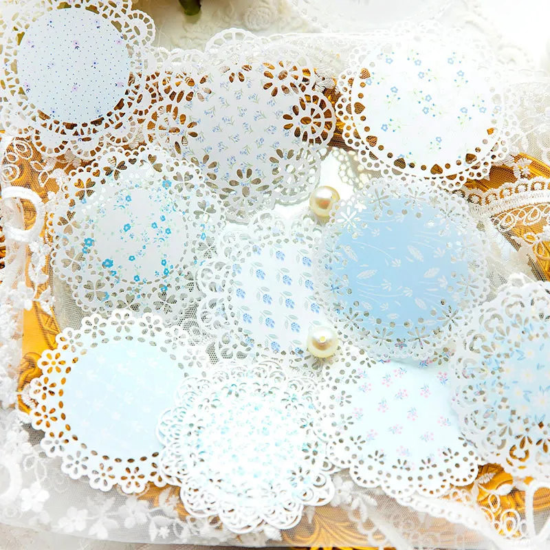 20pcs/Pack Handbook DIY Diary Album Scrapbooking Lace Paper Decorative Background Material Retro Base Sticker
20pcs/Pack Handbook DIY Diary Album Scrapbooking Lace Paper Decorative Background Material Retro Base Sticker