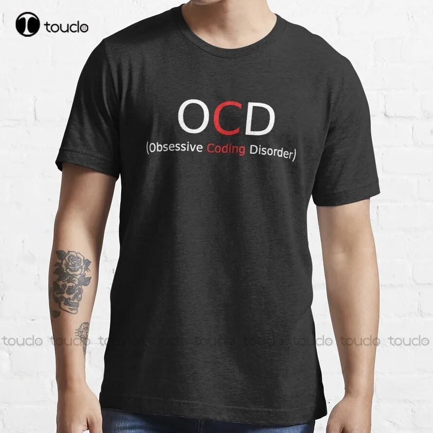 

Coding Disorder Ocd, Obsessive, Compulsive, Disorder T-Shirt T Shirts For Women Men Fashion Funny Art Streetwear Cartoon Tee