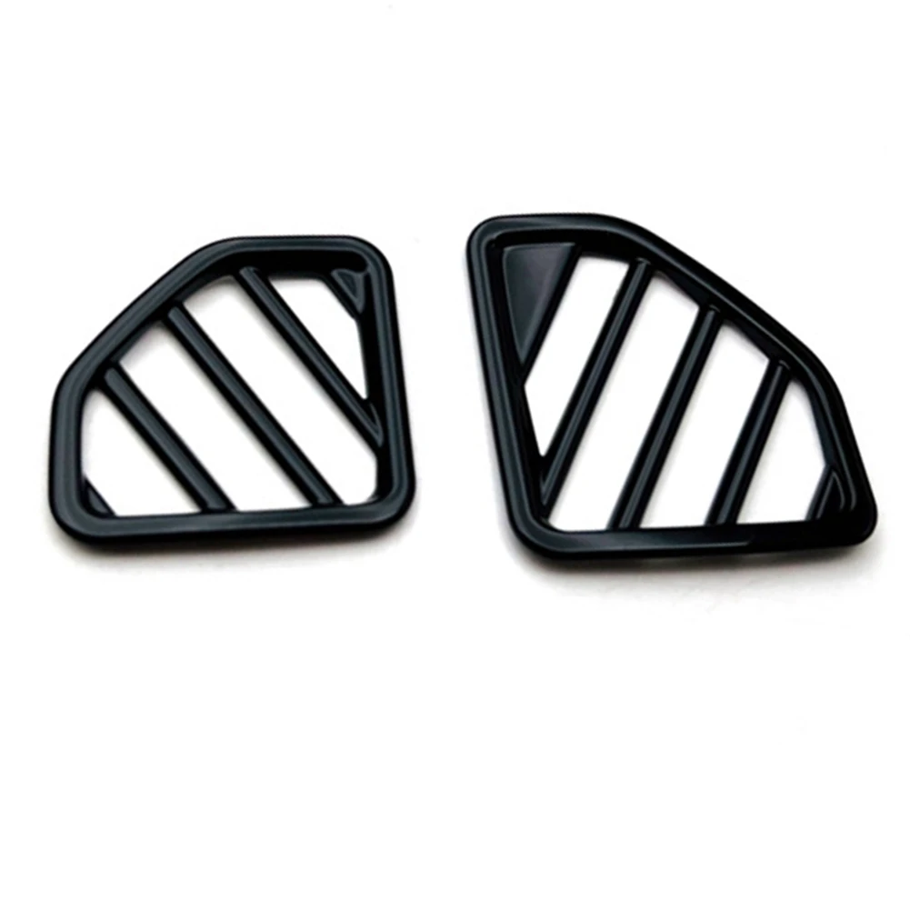 Глянцевая черная крышка для автомобильной приборной панели, Верхняя Крышка вентиляционного отверстия, корпус выпускного отверстия, рамка, отделка для Daihatsu ATRAI HIJET грузов 2022 + RHD