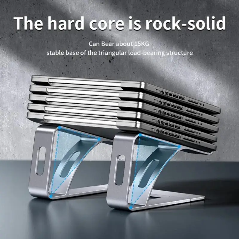Heat Dissipation Laptop Bracket Tablet Holder Aluminum Alloy Ergonomic Design Desktop Riser Bracket For IPad Desktop Support
Heat Dissipation Laptop Bracket Tablet Holder Aluminum Alloy Ergonomic Design Desktop Riser Bracket For IPad Desktop Support