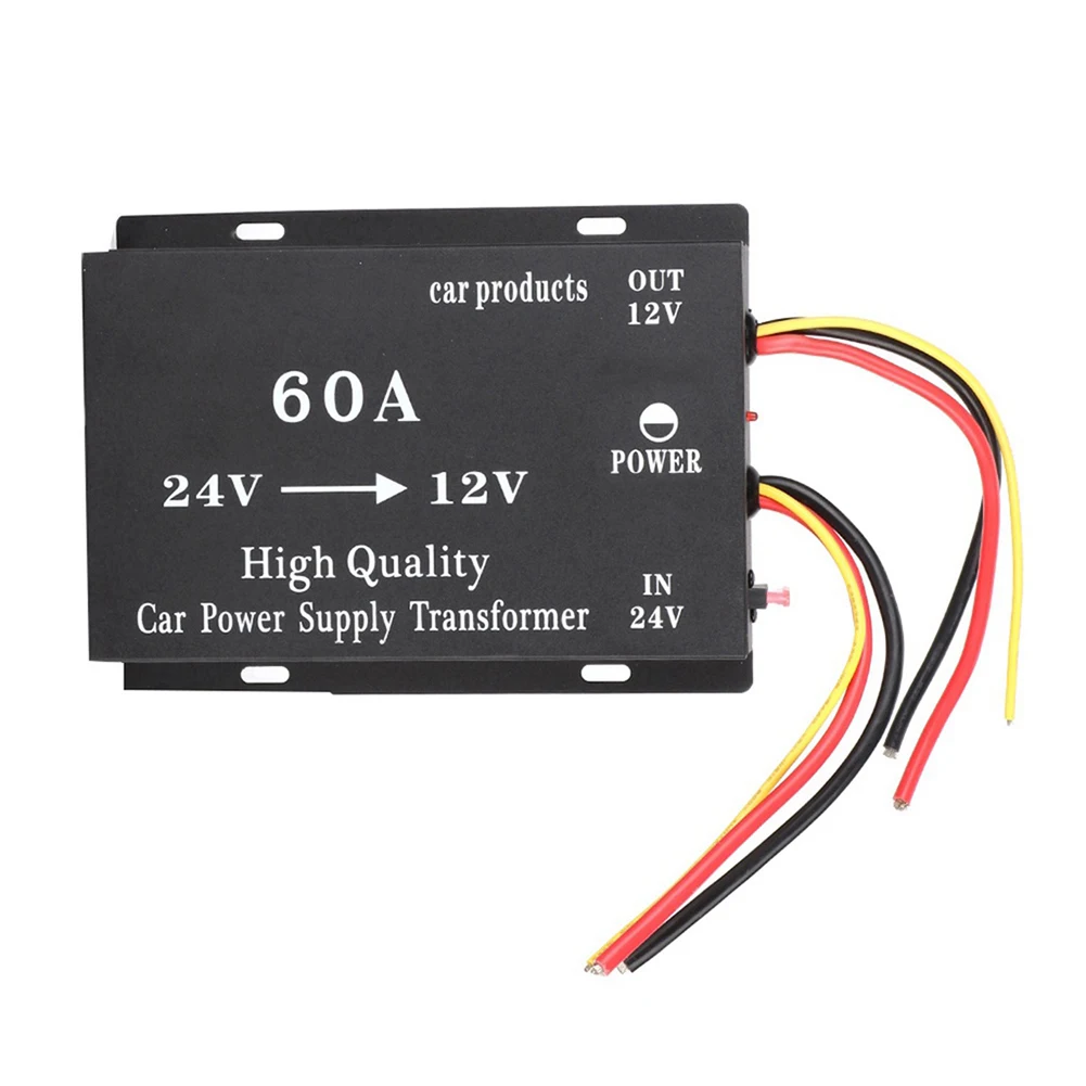Transformer Vehicle Transforme Step-Down Transformer 16cm X 13.6cm X 4.2cm 24V 60A Square Wave Brand New High Quality Product
Transformer Vehicle Transforme Step-Down Transformer 16cm X 13.6cm X 4.2cm 24V 60A Square Wave Brand New High Quality Product