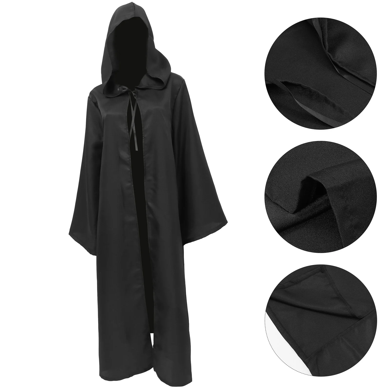 Halloween Cape Costume Hooded Cloak Prom Outfits Men Cosplay Party Mens Robe Decor Performance Prop Props
Halloween Cape Costume Hooded Cloak Prom Outfits Men Cosplay Party Mens Robe Decor Performance Prop Props