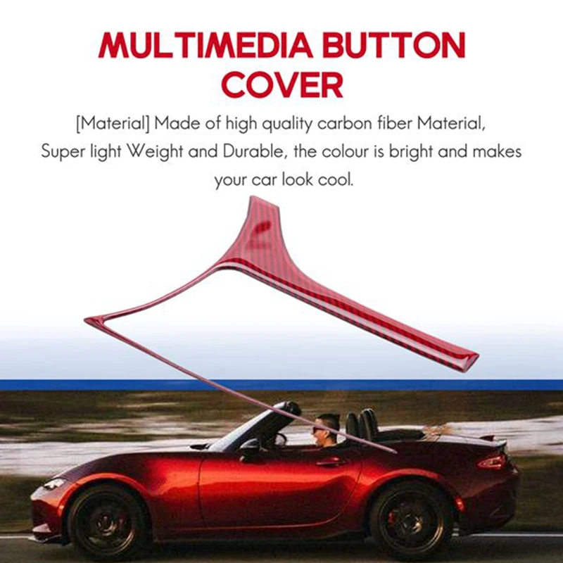1 Set Center Control Multimedia Button Panel Decorative Sticker Car Button Panel Stickers For Mazda MX-5 Miata ND 2015-2021
1 Set Center Control Multimedia Button Panel Decorative Sticker Car Button Panel Stickers For Mazda MX-5 Miata ND 2015-2021