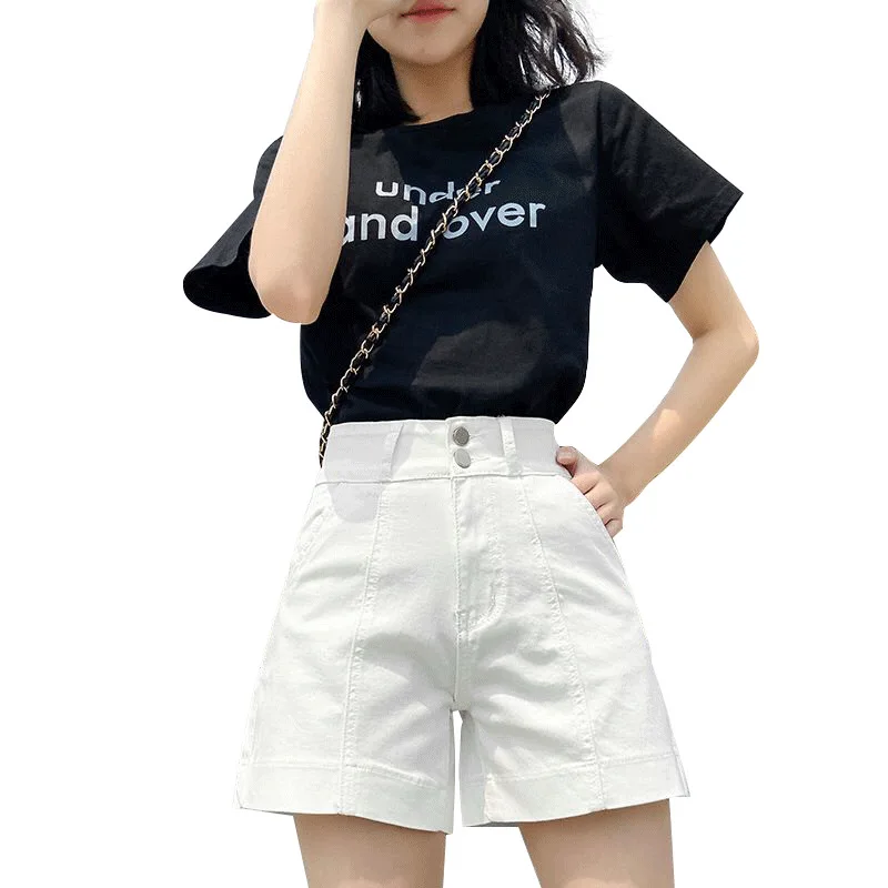 Sexy High Waist White Denim Shorts Women’s 2023 New Summer Fashion Wide Leg Short Jeans Hot Pants
Sexy High Waist White Denim Shorts Women’s 2023 New Summer Fashion Wide Leg Short Jeans Hot Pants