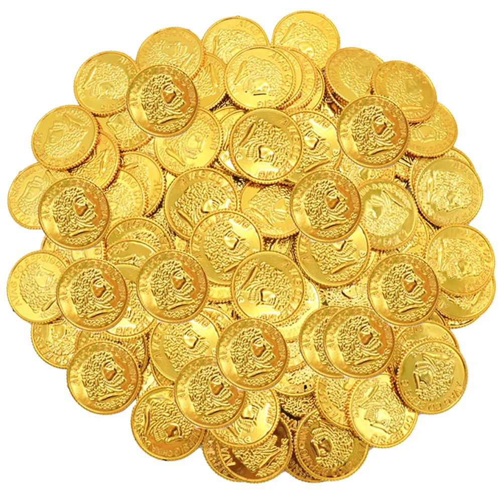 Coins Treasure Pirate Game Plastic Toy Gold Kids Coin Box Golden Accessories Supplies Party Decor Patricks Jewelry Table
Coins Treasure Pirate Game Plastic Toy Gold Kids Coin Box Golden Accessories Supplies Party Decor Patricks Jewelry Table